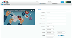 Desktop Screenshot of meneighbour.com